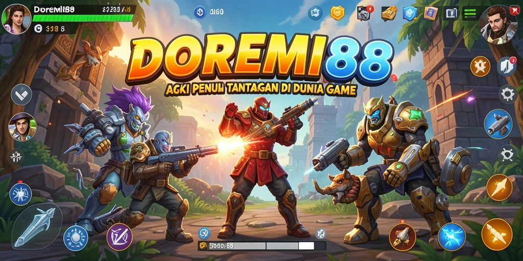 Tampilan menakjubkan dari gameplay DOREMI88 yang penuh aksi.