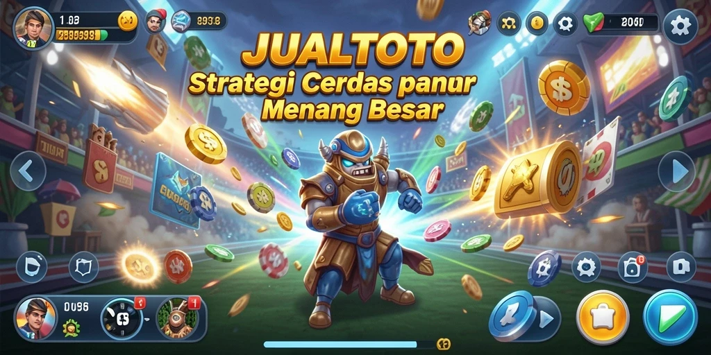 Tampilan gameplay JUALTOTO yang penuh strategi dan taktik.