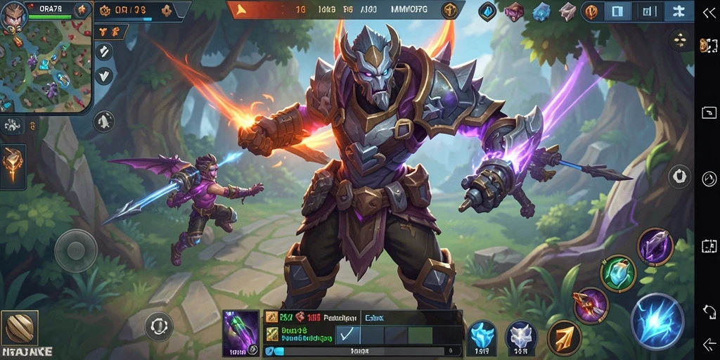 Tampilan gameplay ORA78 yang menampilkan aksi petualangan MMORPG.