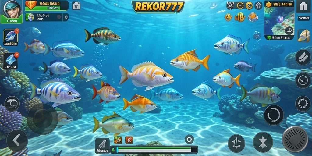 Gameplay seru menembak ikan di REKOR777.