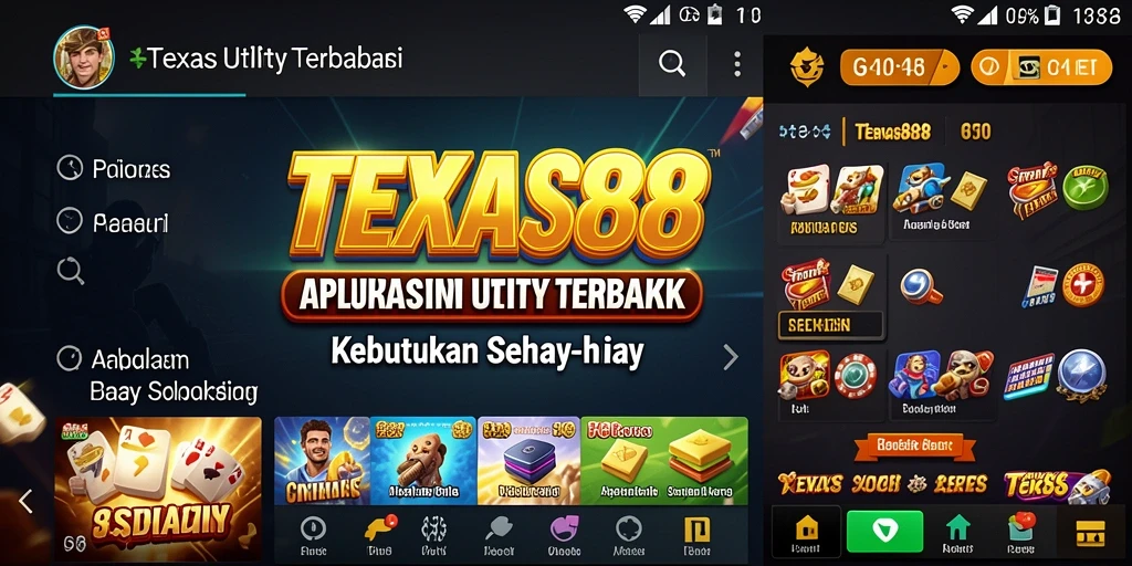 Tampilan antarmuka TEXAS88 yang intuitif dan fungsional.